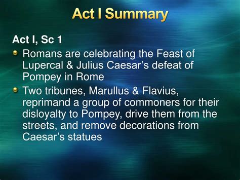 PPT The Tragedy Of Julius Caesar PowerPoint Presentation Free