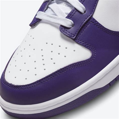 Nike Dunk Low Championship Court Purple DD1391 104 Nice Kicks