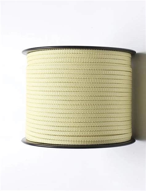 Kevlar Flat X Rope X Flat Kevlar Aramid Rope For Glass Tempering