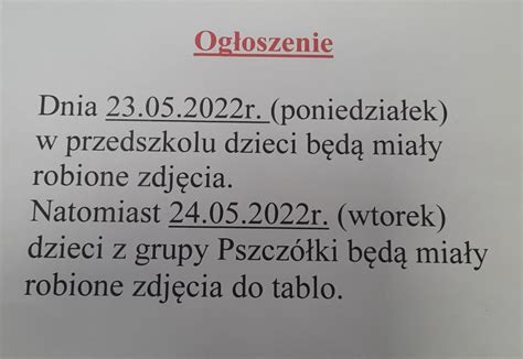 Uwaga Rodzice Przedszkole Samorz Dowe Nr Im Juliana Tuwima