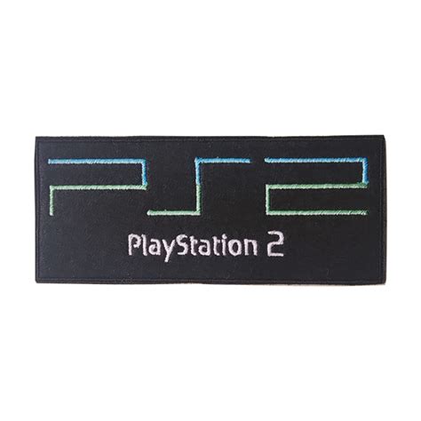 PlayStation2 PS2 Embroidered Patch Iron On Bling Handmade