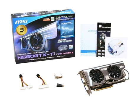 MSI GeForce GTX 560 Ti Fermi Video Card N560GTX TI Twin Frozr II OC