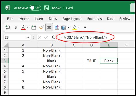 If Cell Is Blank Empty Using If Isblank Excel Formula