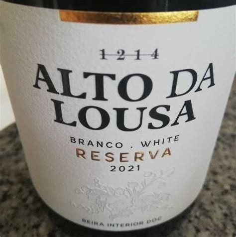 Quinta Dos Termos Alto Da Lousa Reserva Branco Portugal Beiras