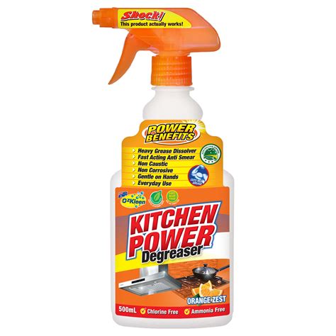 Ozkleen Kitchen Power Degreaser Air Fryer And Kitchen Grease Cleaner