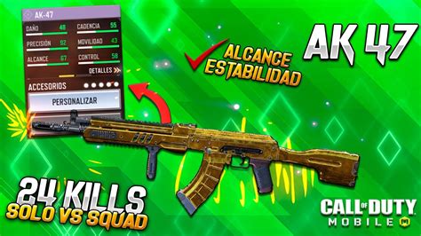 La Mejor Clase Y Accesorios Para La Ak En Cod Mobile Battle Royale