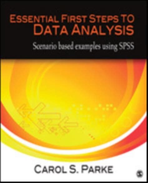 Essential First Steps To Data Analysis Scenario Based Examples Using