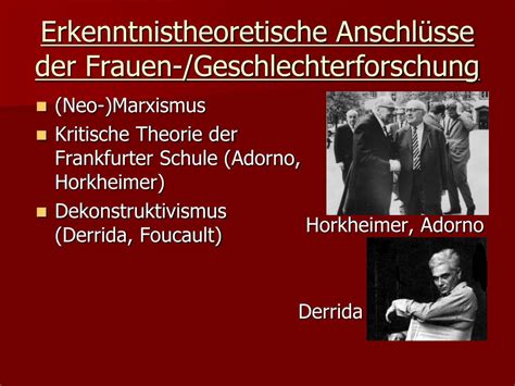 Ppt Methodische Postulate Der Frauen Und Geschlechterforschung Powerpoint Presentation Id