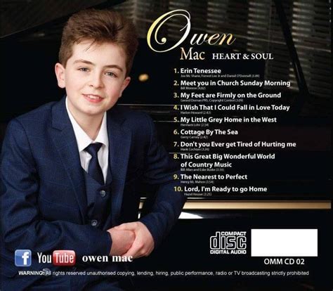 Heart And Soul Cd By Owen Mac Owen Mac Music