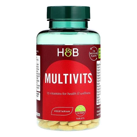 Holland Barrett Multivits 120 Tablets BulVit