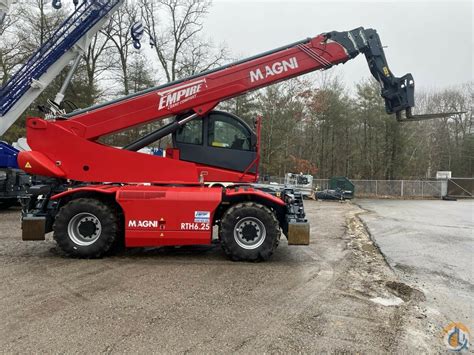 2021 MAGNI RTH6 25 Crane For Sale In Syracuse New York Crane Network