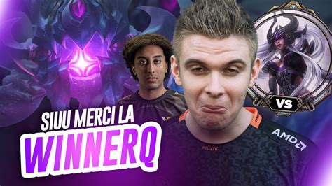 SOLOQ MAIN SIUUU MERCI LA WINNERQ VEL KOZ VS SYNDRA LOL FR YouTube