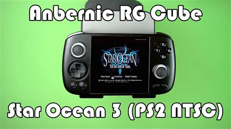 Anbernic RG Cube Handheld Gameplay Test Star Ocean Till The End Of