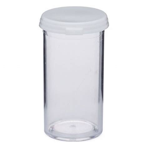 Polystyrene 088 Fl Oz Capacity Oz Vial With Cap 5nxr5vial 7c