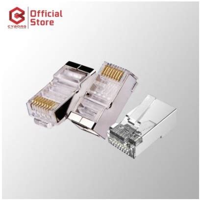 Jual Connector Modular Plug Lan Rj Cyborg Cat E E Gigabit