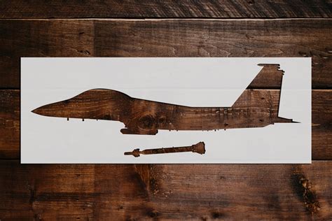 Fighter Plane Stencil Reusable Fighter Plane Stencil art - Etsy