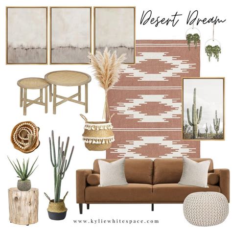 Desert Dream Interior Design Mood Board By Kyliewhitespace Southwest