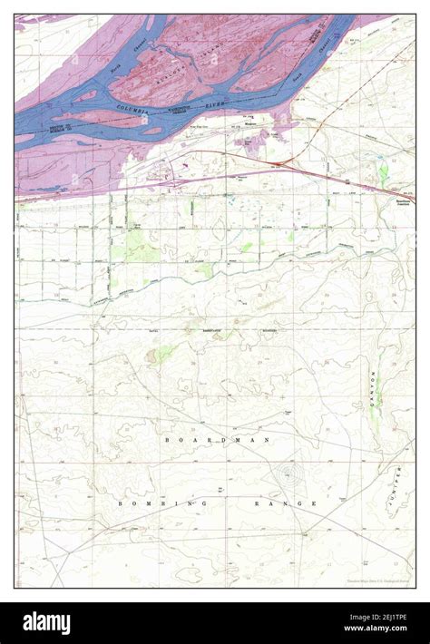 Boardman, Oregon, map 1962, 1:24000, United States of America by ...