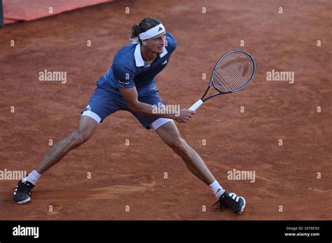 Rome Italy 17 05 2024 Alejandro Tabilo Chile Vs Alexander Zverev