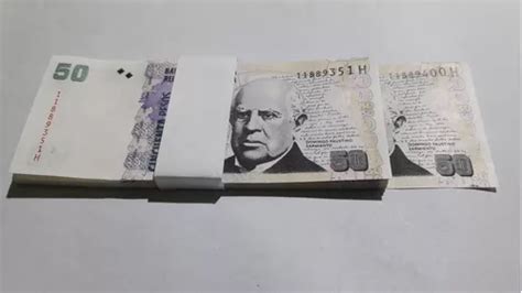 Comprar 50 Billetes 50 Pesos Sarmiento Correlativos Sin Circular