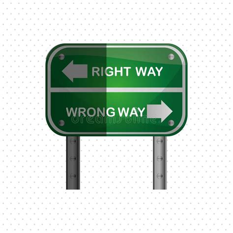 Road Sign Design Vector Illustration Stock Vector Illustration Of