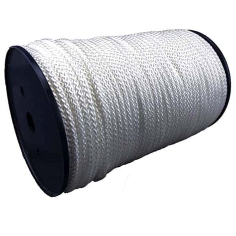 Mm White Braided Polypropylene Bondage Rope Metre Reel