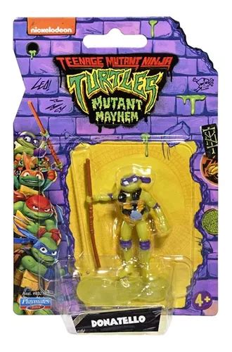 Mini Tortuga Ninja Donatello Teenage Mutant Mayhem Morada Mercadolibre