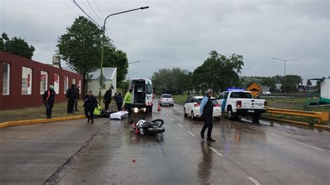 Campana Noticias Un Herido Al Caer De Su Moto En El Barrio Siderca