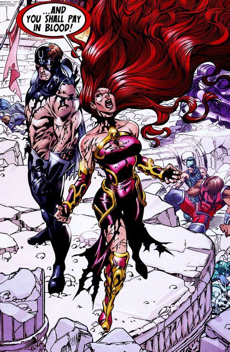 Black Bolt And Medusa In War Of Kings Inhumans Medusa Inhumans