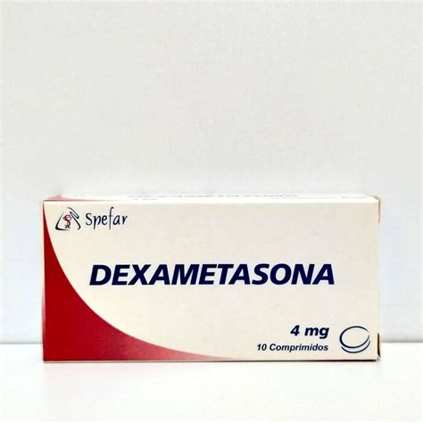 MEDICINA DEXAMETASONA 4MG CAJA DE 10 COMP SPEFAR Sihay