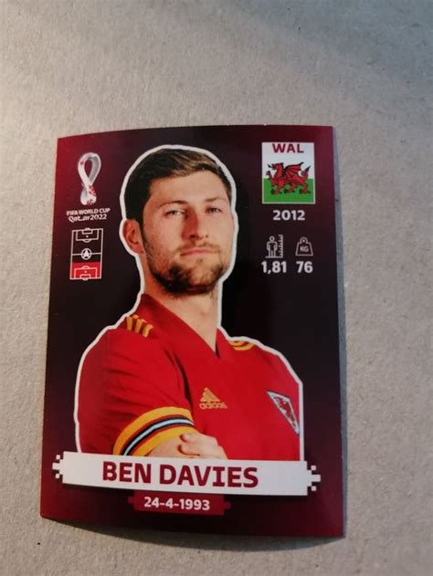 Panini Qatar Wm Wal Ben Davies Kaufen Auf Ricardo