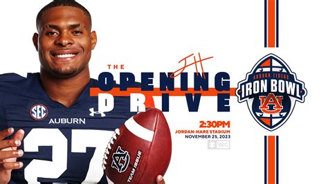 The Opening Drive: Auburn vs. Alabama - Auburn Tigers - Official ...