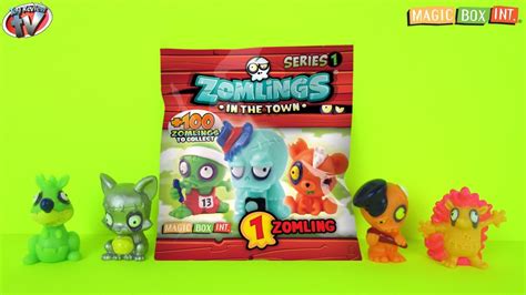 Zomlings Series 1 Figures Single Blind Bags Toy Review Magic Box Int