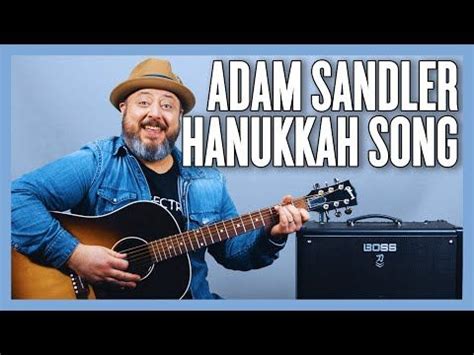 Adam Sandler The Hanukkah Song Guitar Lesson + Tutorial - YouTube ...