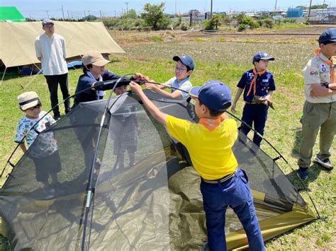 春の体験会 ボーイスカウト越谷第2団