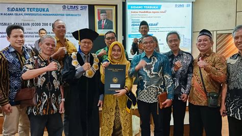 Eny Rachmawati Jadi Doktor Ke Uin Salatiga Lulus Dari Universitas