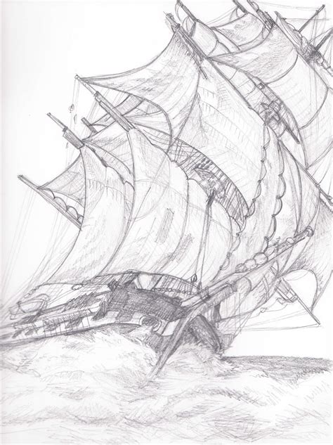 Lake Pencil Drawing at GetDrawings | Free download