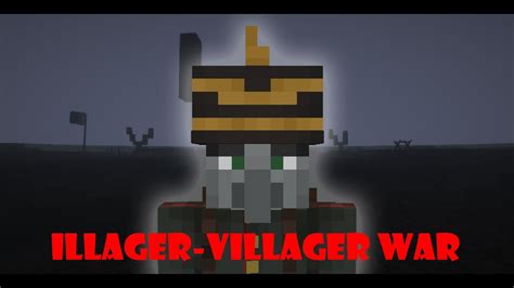 Illager Villager War In Pillager S Eyes Minecraft Raids Youtube