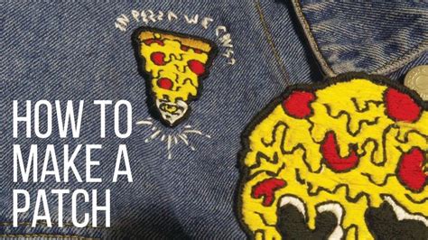 How To Hand Make A Patch Diy Patches Embroidery Embroidered Patch