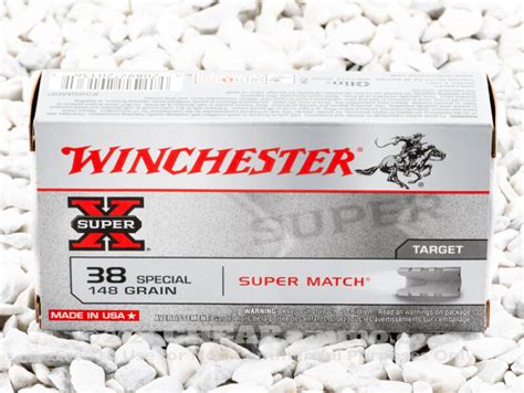 Winchester Super X 38 Special Ammo For Sale 148 Grain Lead Wadcutter