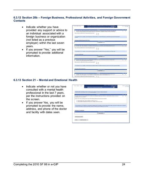 Completing Sf 86 Form ≡ Fill Out Printable Pdf Forms Online