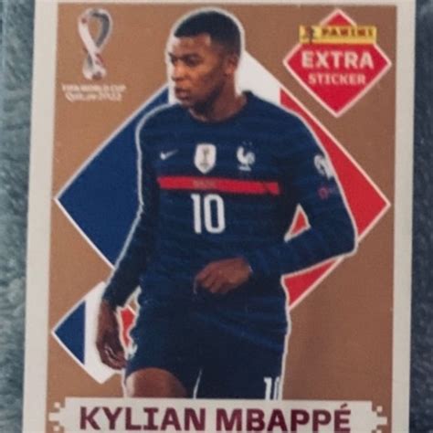 Kylian Mbappe Bronze Extra Sticker Item P Esporte E Outdoor Panini