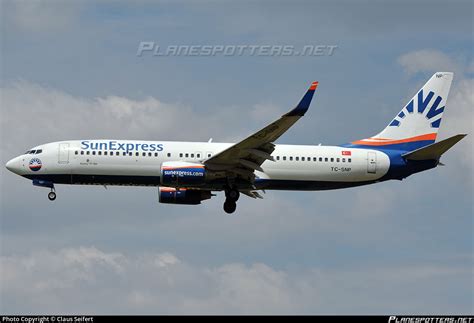 Tc Snp Sunexpress Boeing Hc Wl Photo By Claus Seifert Id