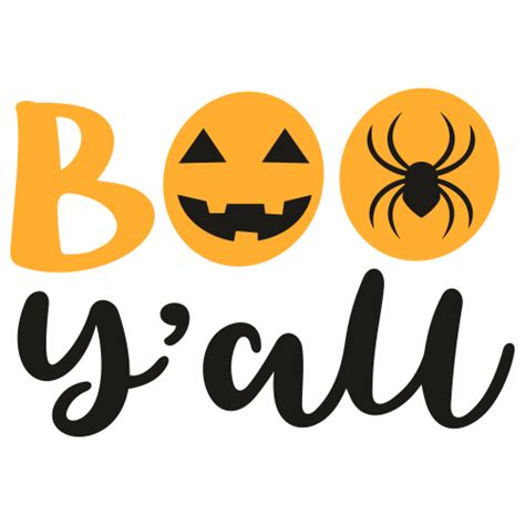 Boo Yall Halloween Svg Boo Yall Halloween Vector File