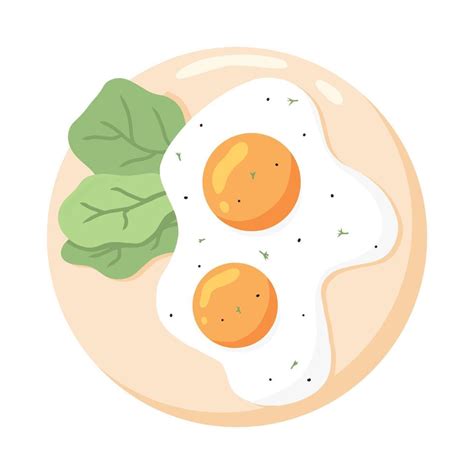 Omelet Breakfast Clipart