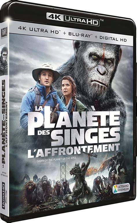 La Planète des Singes L Affrontement Blu ray 4K Ultra HD Blu ray