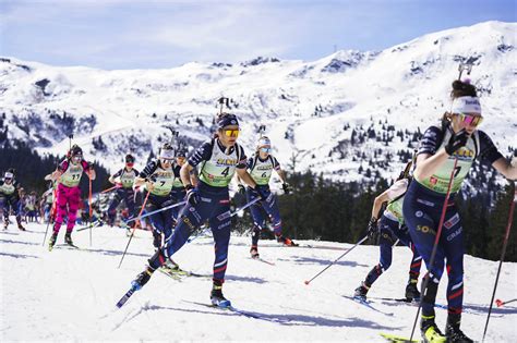 Biathlon Méribel les listes de départ des relais par comités des