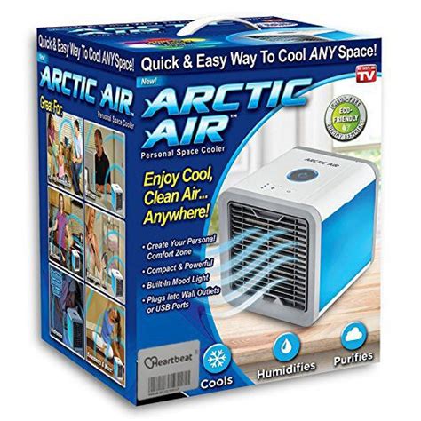 Arctic Air Personal Space Cooler, Portable Air Conditioner, Humidifier ...