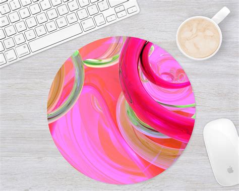 Lindo Mouse Pad Almohadilla De Rat N Abstracto Mousepad Etsy