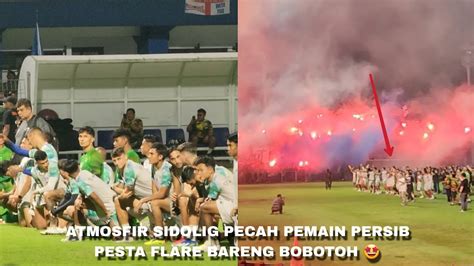 Atmosfir Bobotoh Di Sidolig Luar Biasa Latihan Terakhir Persib Jelang